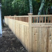 Sudbury Cedar Fence 15 Photos 11 Reviews Fences Gates Jerith Aluminum Finial Photo Of Sudbury Cedar Fence Ma United States