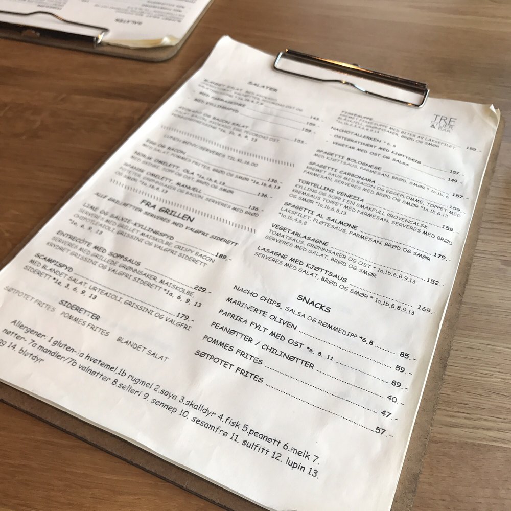 Menyen. yelp 3 stuer og bar oslo