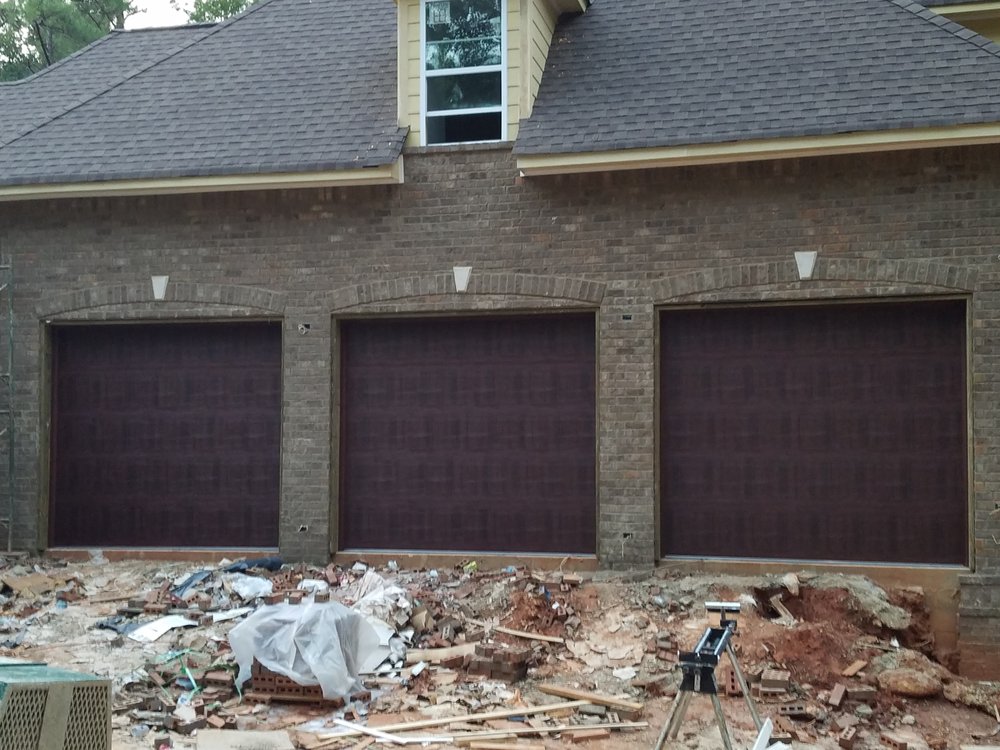 Custom Amarr Stratford 3 Layer Insulated With A Flush Panel Design Photo Of Adroit Garage Doors Norcross Ga United States Custom Amarr Stratford