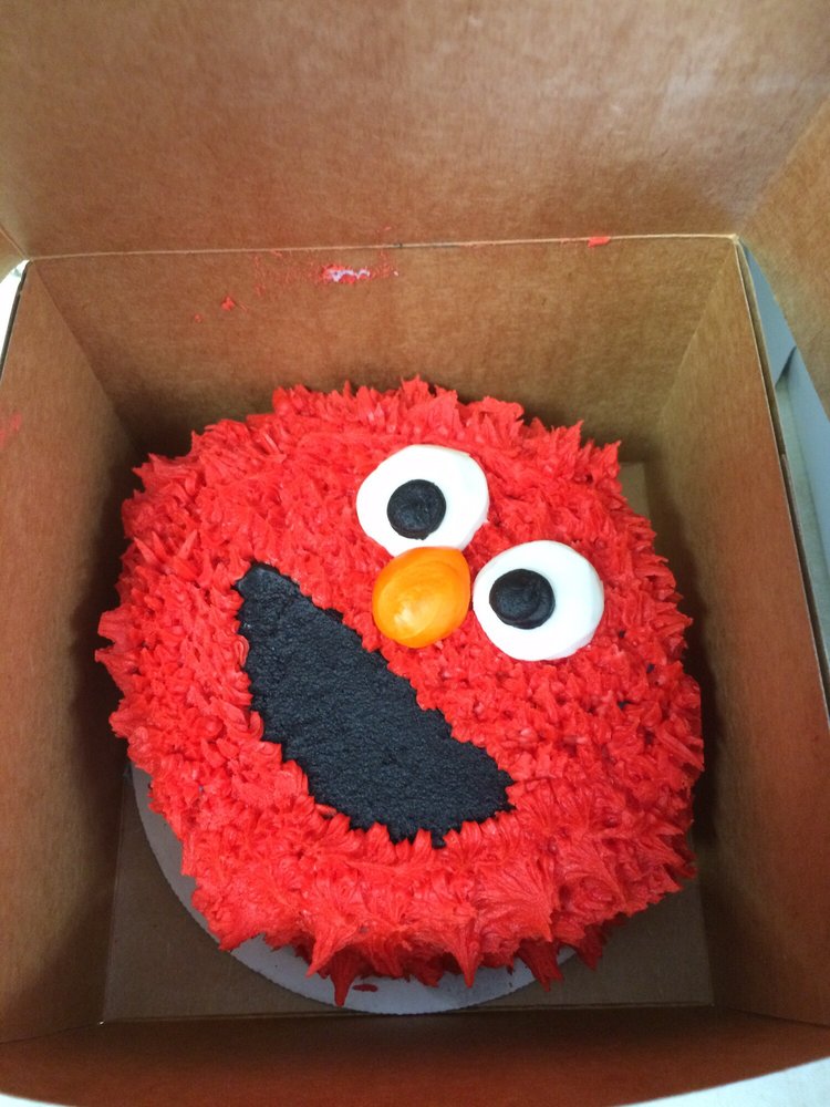 Elmo Smash Cake By Perfection Confection Yelp