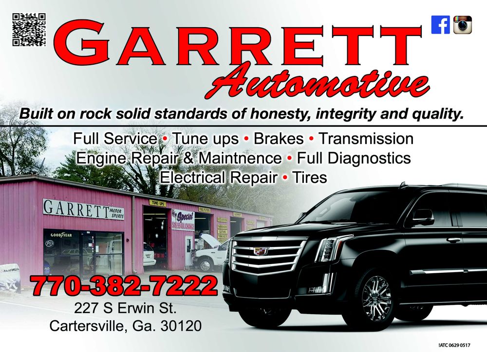 Garrett Automotive Auto Repair 227 S Erwin St, Cartersville, GA