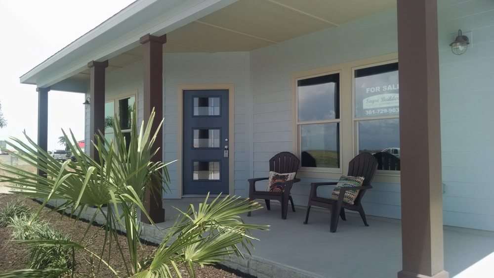 Front Porch Of Spec Home In Rockport Tx Sayre Builders Photo Of Psi Designed Interiors Rockport Tx United States Front Porch