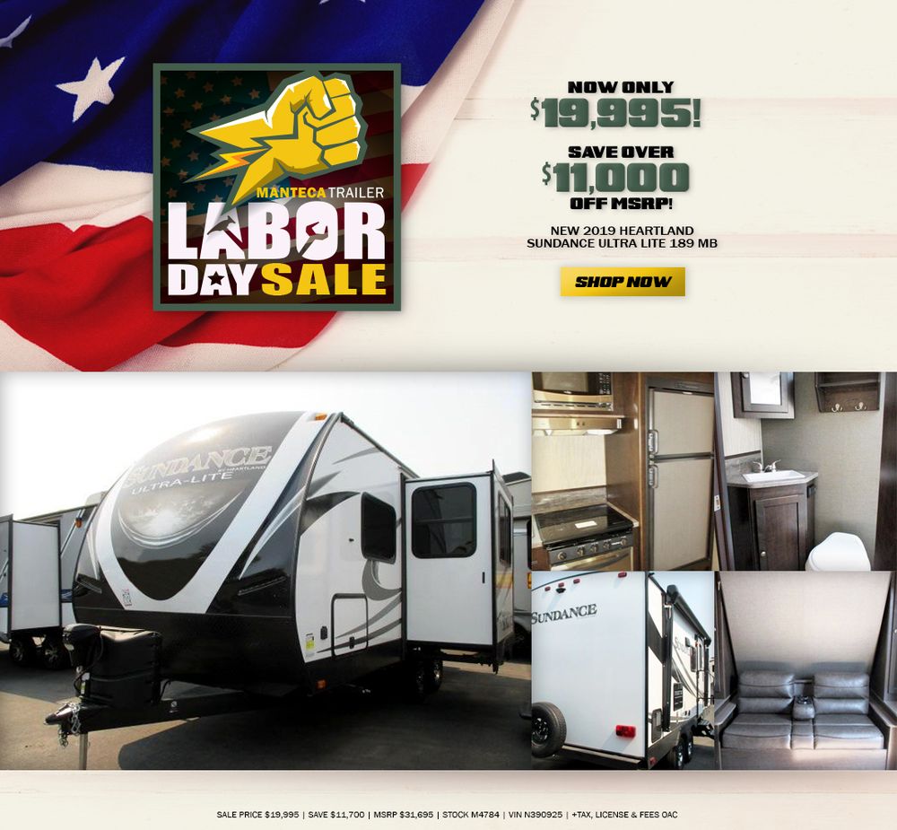 Manteca Trailer Storage Dandk Organizer