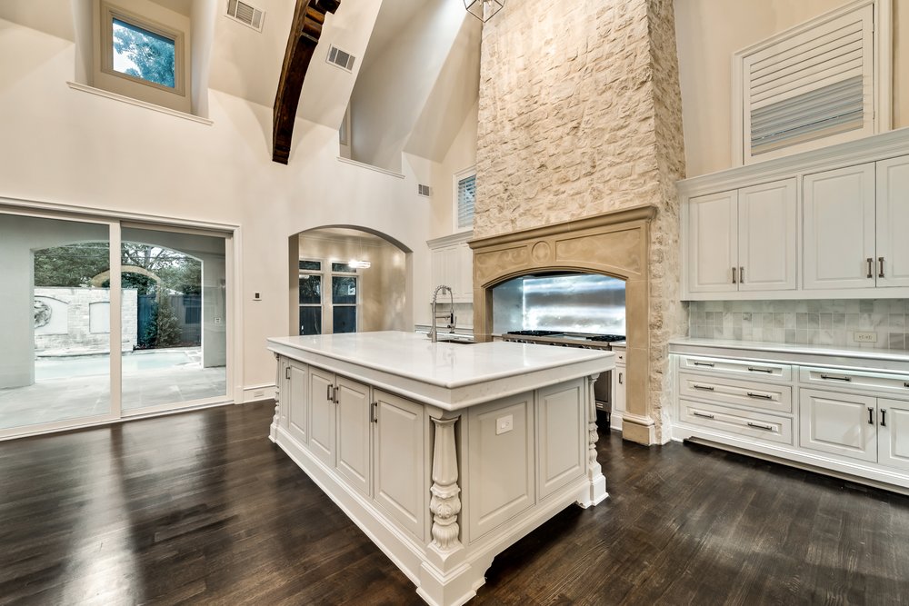 A Marble Kitchen Countertop Installation Done By Granite Republic In Photo Of Granite Republic Countertops Dallas Tx United States A Marble Kitchen