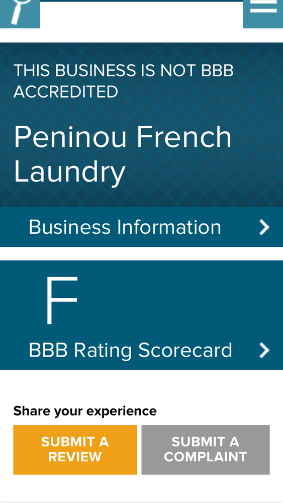 Peninou French Laundry & Cleaners
