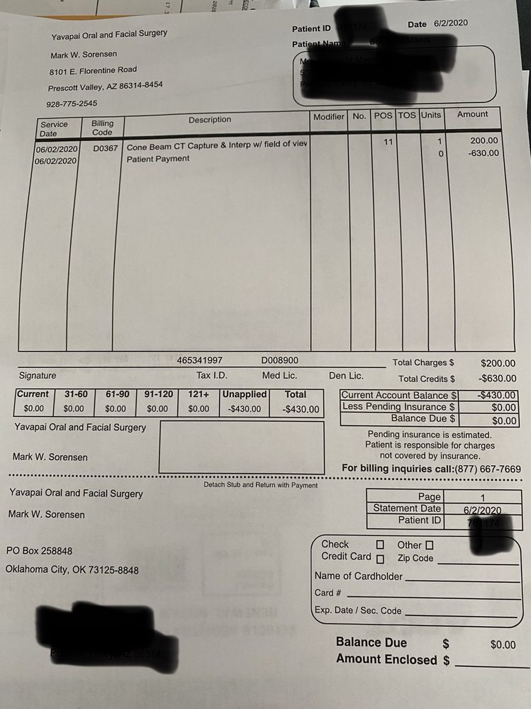 image of business Yavapai Oral And Facial Surgery