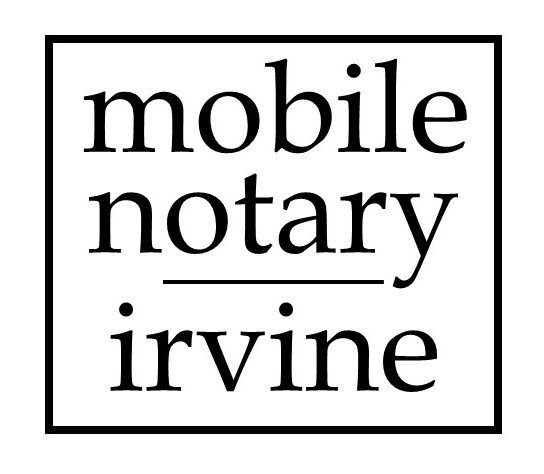 Mobile Notary Irvine