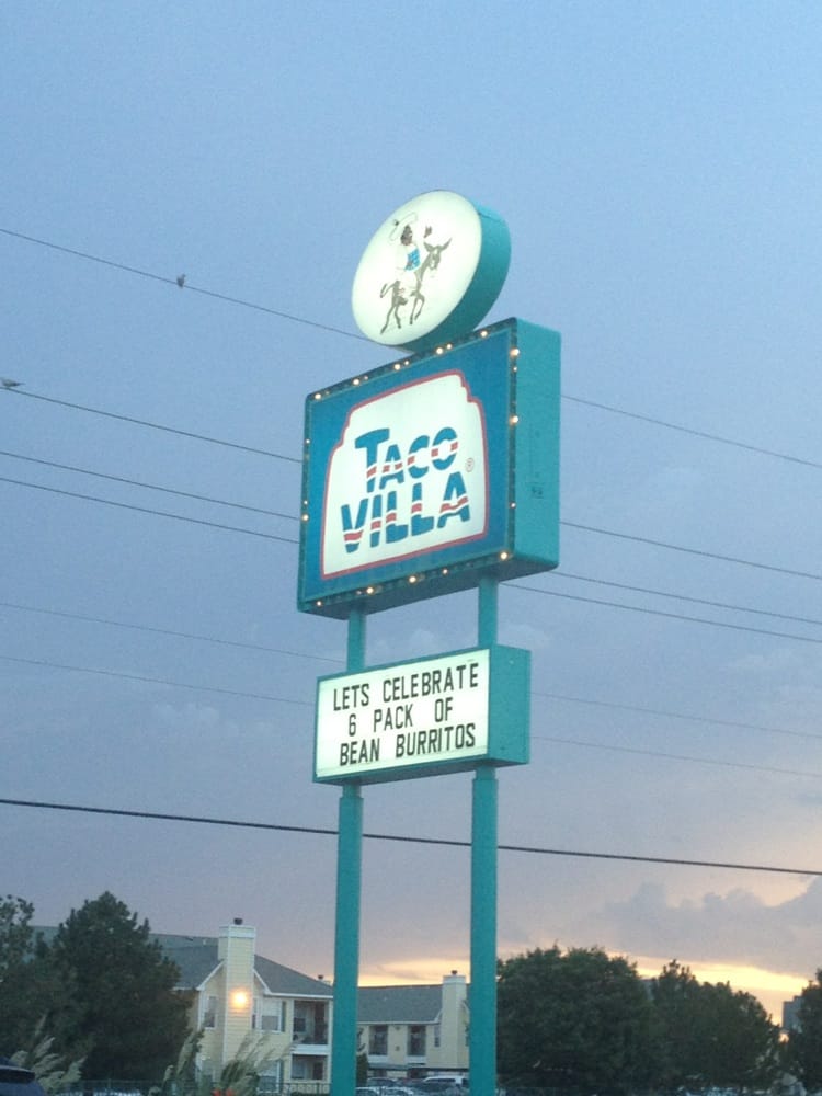 Taco Villa Fast Food 6601 Bell, Amarillo, TX Restaurant Reviews