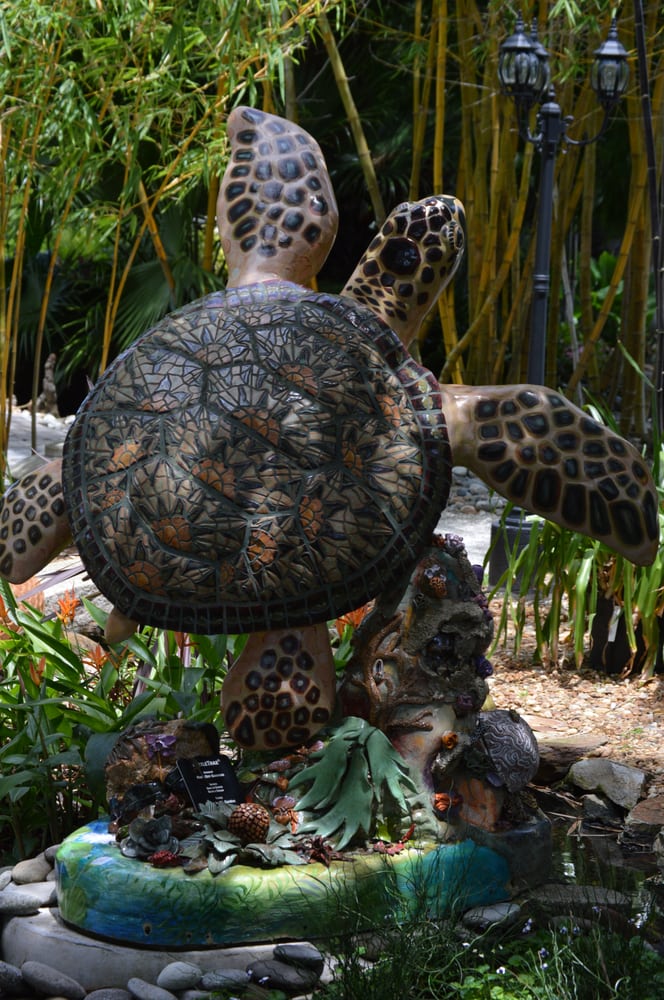 The Turtle Statue A Trademark Here In Florida Yelp Photo Of Rock City Gardens Sebastian Fl United States The Turtle Statue