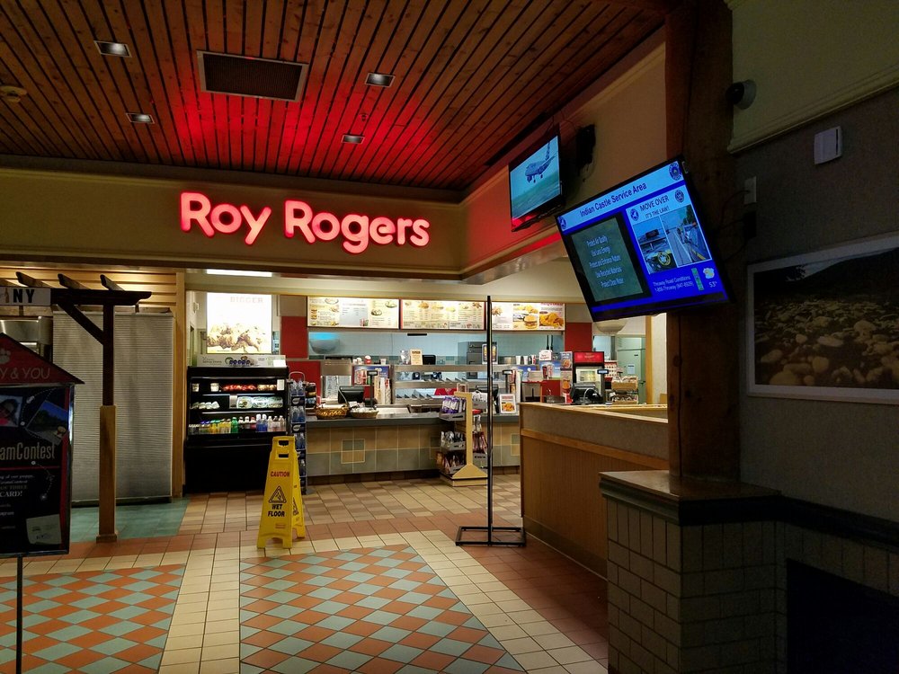 Roy Rogers Fast Food Indian Castle Service Area, Little Falls, NY