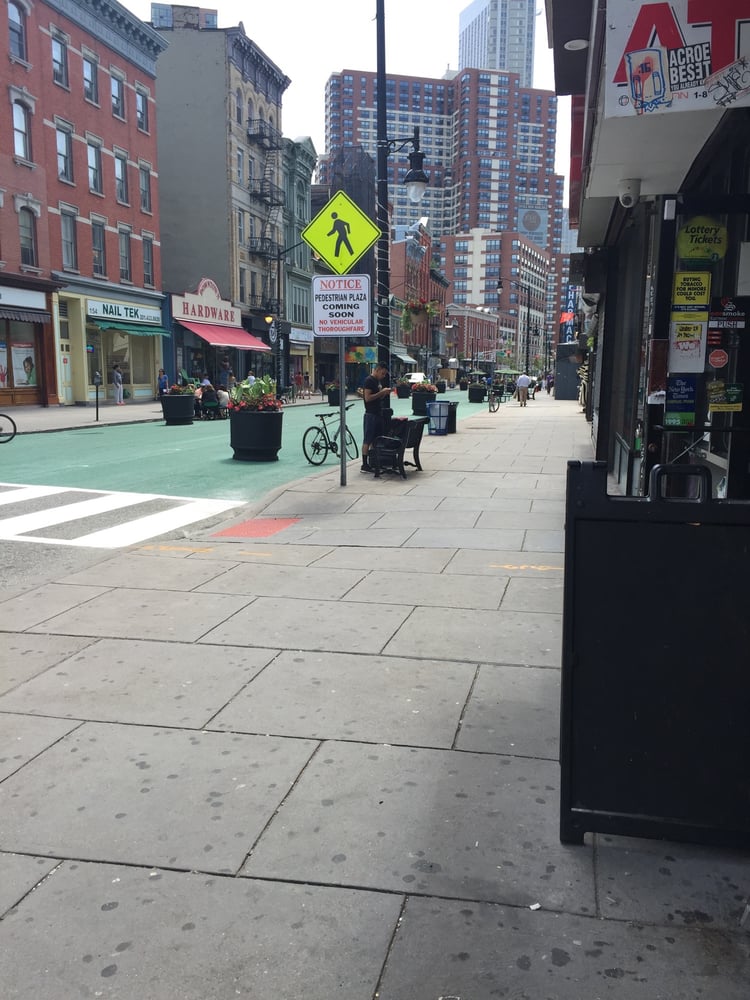 Newark Avenue Pedestrian Plaza Landmarks & Historical Buildings