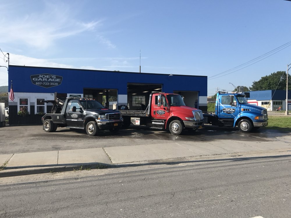 Joe’s Garage Towing 70 Robinson St, Binghamton, NY Phone Number