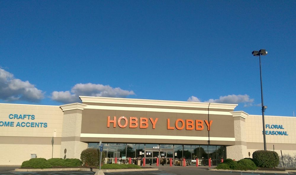 Hobby Lobby Fabric Stores 1804 S Scatterfield Rd, Anderson, IN
