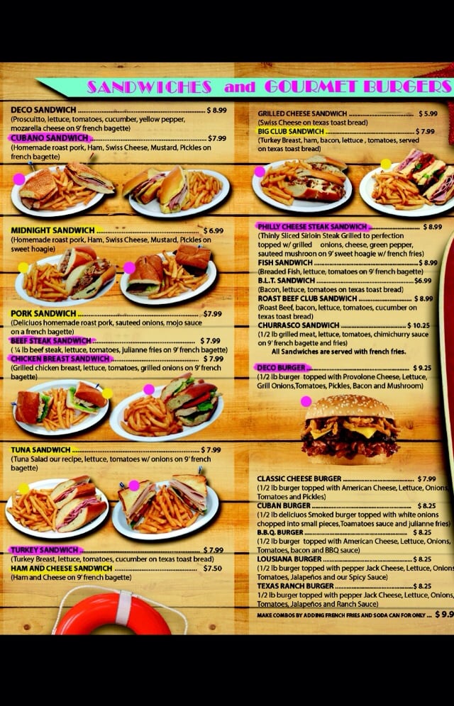 Deco Sandwiches And Burger New Look Yelp Photo Of Deco Sandwiches Miami Beach Fl United States And