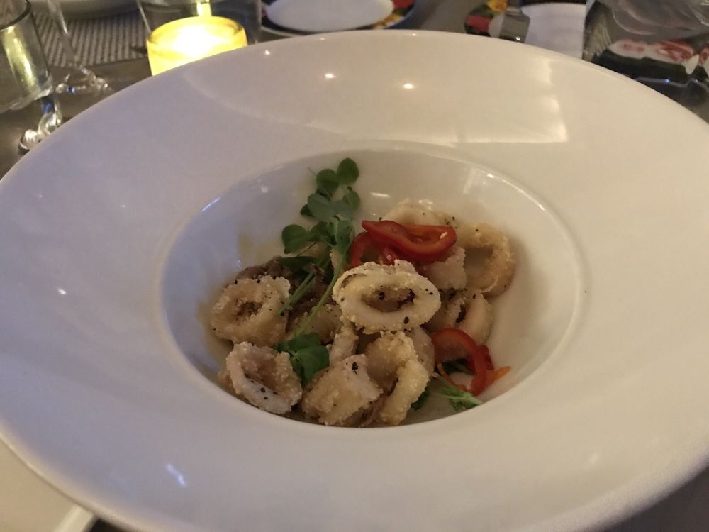 Calamari No Better Than Chain Restaurants Yelp Photo Of Andiron Steak Sea Las Vegas Nv United States Calamari