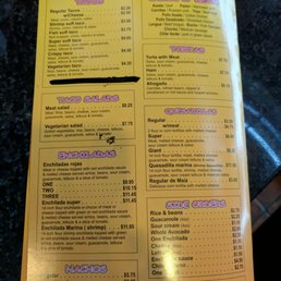 menu dorado el