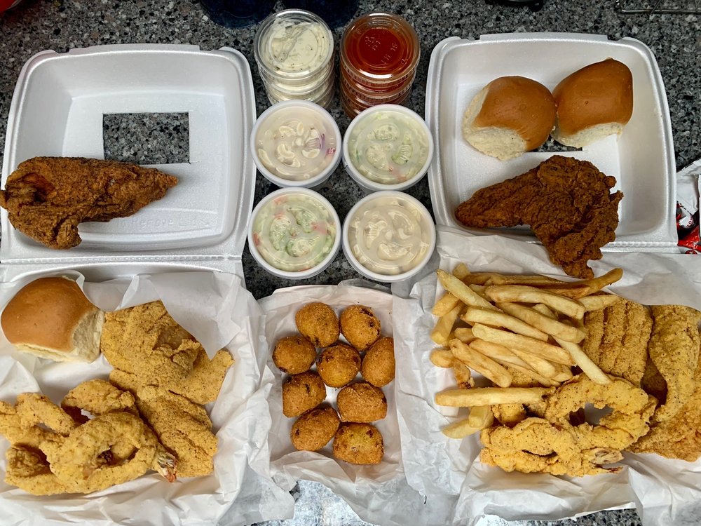 Louisiana Pico Fish and Chicken