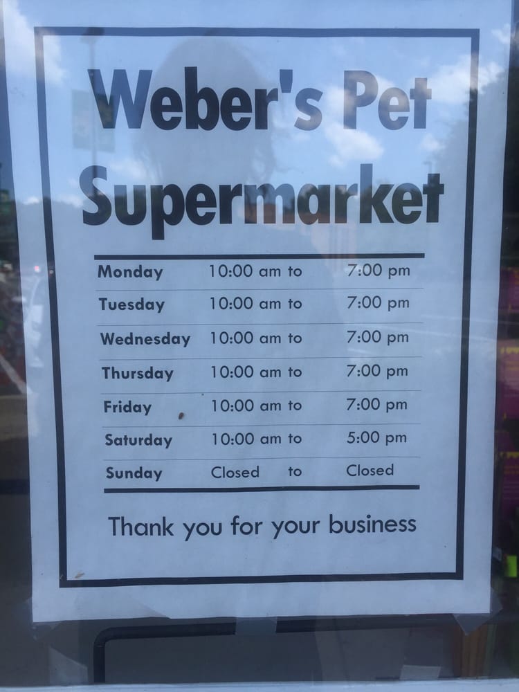 Weber's Pet Supermarket
