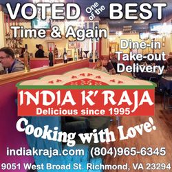 Best Indian Food In Richmond Va Last Updated December 2018 Yelp India K Raja Restaurant