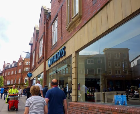 Barclays Banks Credit Unions Market Place Wigan Greater