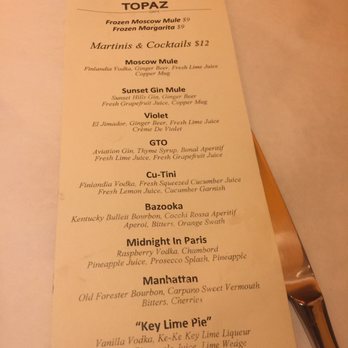 Topaz Café 36 Photos 109 Reviews American New 780 Photo Of Topaz Café Burr Ridge Il United States A Few Drinks