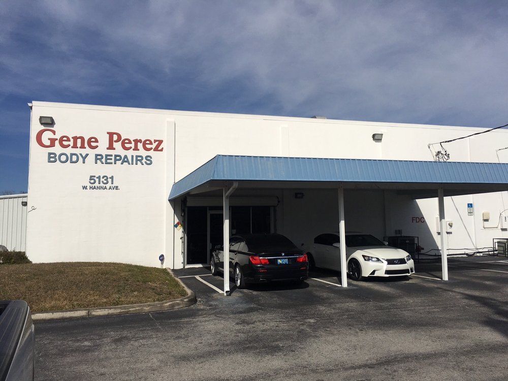 Gene Perez Body Repairs Body Shops 5131 W Hanna Ave, Town N Country
