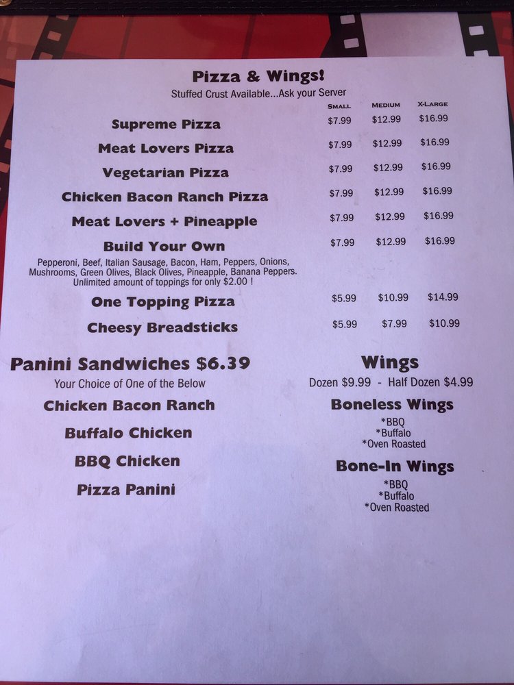 Online Menu Of Video Corner Restaurant Linden Tennessee 37096