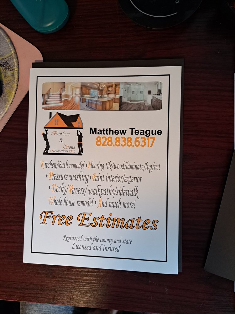 image of business Brothers & Sons Renovations