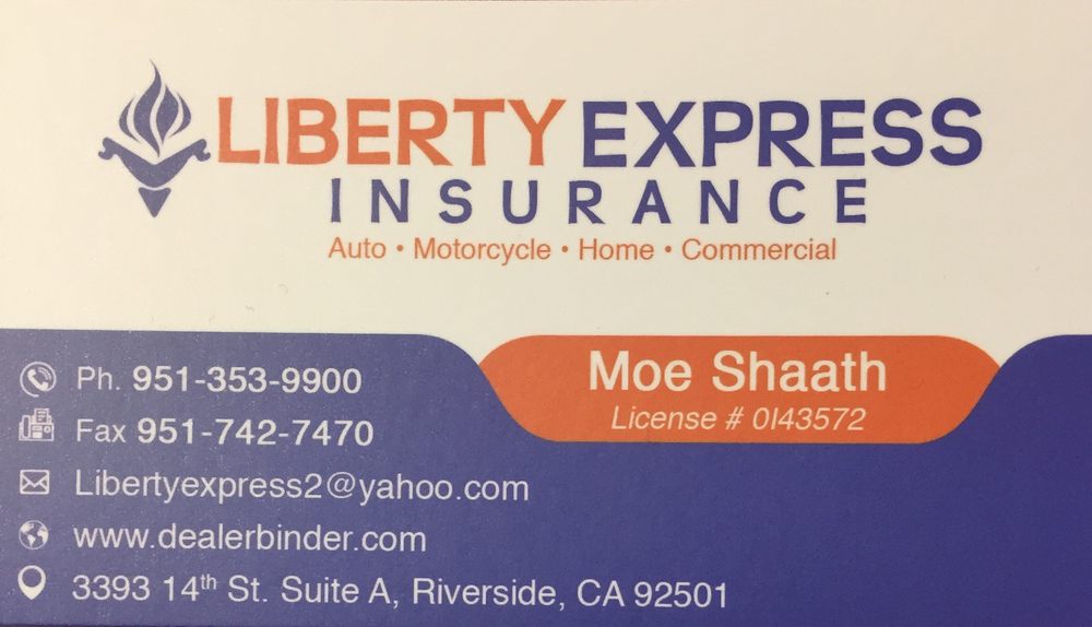 Liberty Express Insurance Insurance 3393 14th St, Riverside, CA