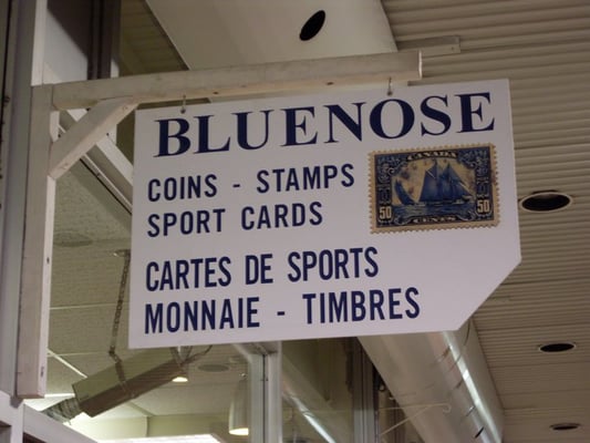 Cartes De Sport Monnaie & Timbres Bluenose