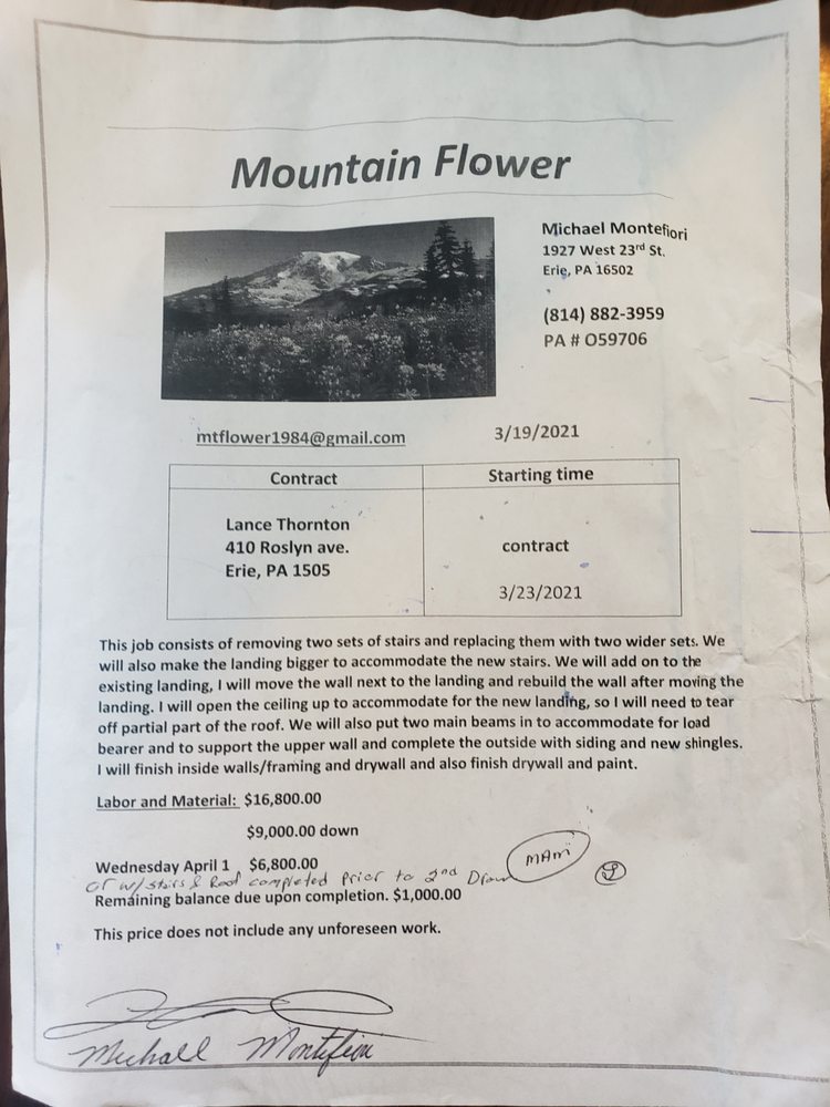 image of business Mountain Flower
