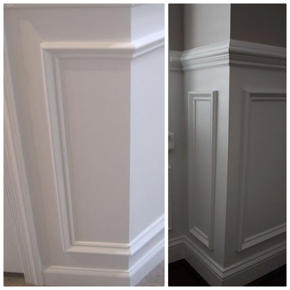 Panel Chair Rail Wall Trim Moulding Yelp