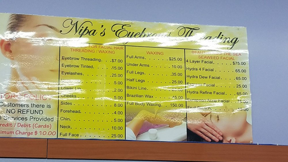 Nipa’s Eyebrows Threading Eyebrow Services 16544 Baisley Blvd