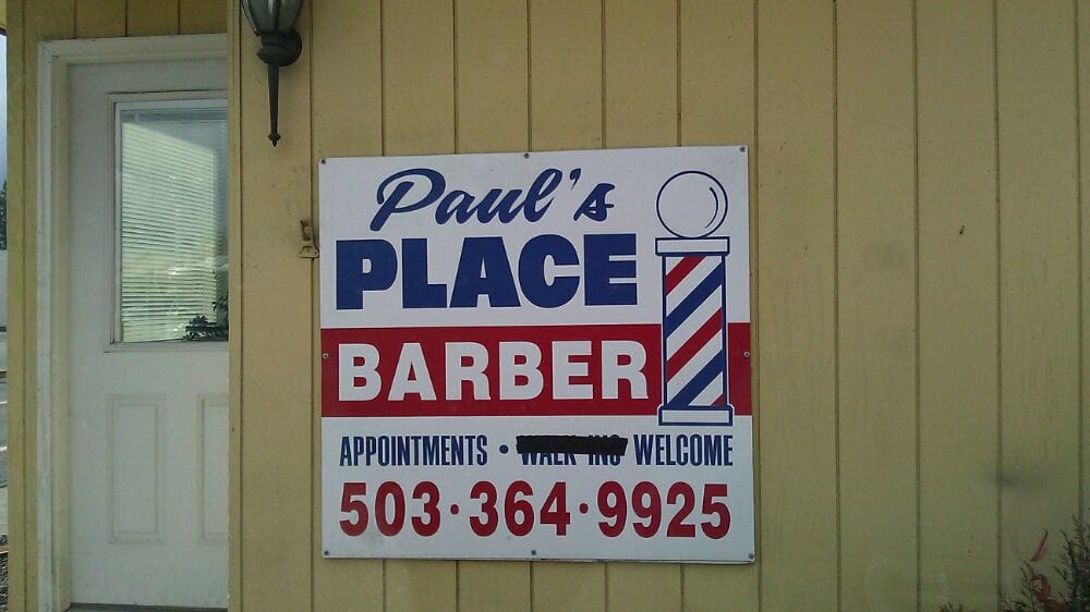 Paul’s Place Barbers 3915 State St, Salem, OR Phone Number Yelp