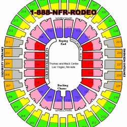 Nfr Tickets Stadiums Arenas 4505 S Maryland Pkwy University Photo Of Nfr Tickets Las Vegas Nv United States Seating Chart From