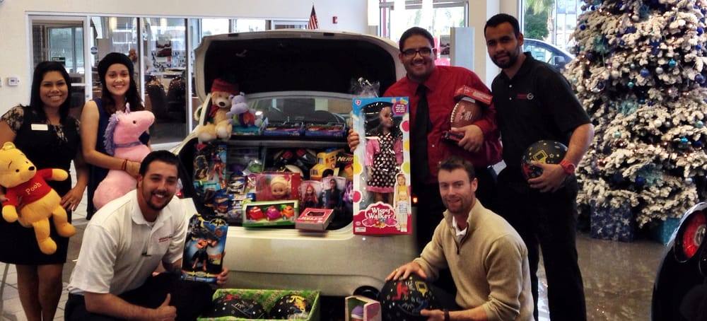 Charity Toy Dive at Nissan of San Bernardino.  Yelp