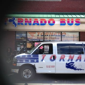 Tornado bus company tickets Tornado Bus Company is a popular bus station in El Paso served by Greyhound and Tornado Bus. The bus station address is W Paisano Dr, El Paso, TX , USA. Search bus schedules and compare ticket prices with Busbud.