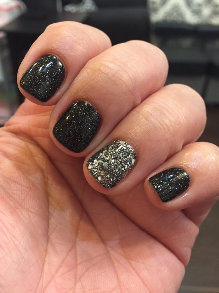 Nail Polish Glitter On Ring Finger Hession Hairdressing Nail Polish Glitter On Ring Finger