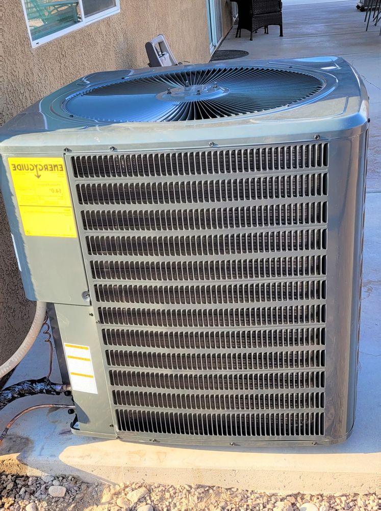 Ice Age Heating and Cooling