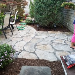 R J Landscaping 10 Old Colony Dr Plymouth Ma Photo Of R J Landscaping Plymouth Ma United States Finished Patio