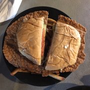 Photo of 571 Grill & Draft House - New Carlisle, OH, United States. Pork tenderloin sandwich