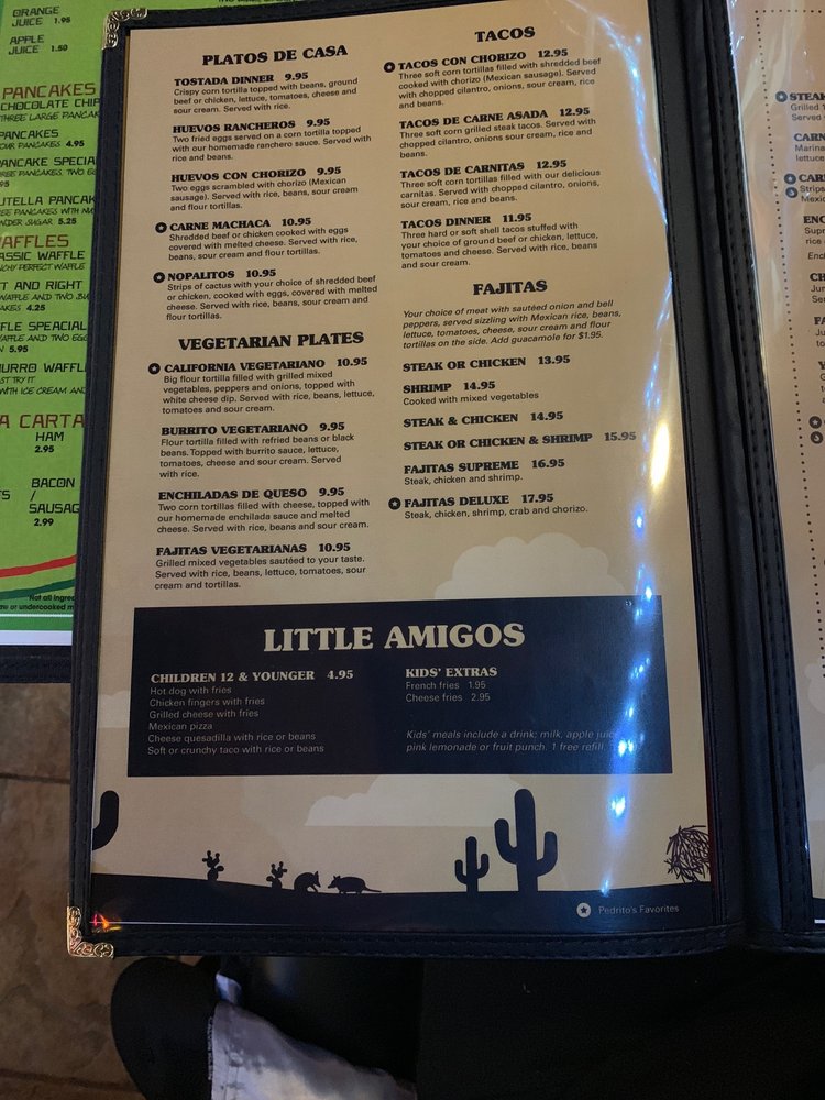 Online Menu Of Jorrges Restaurante Cantina Restaurant Dayton