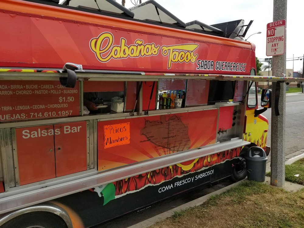 Cabanas Tacos Food Trucks 2700 S Halladay St, Santa Ana, CA Phone