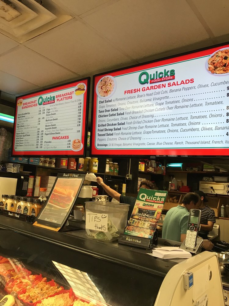 Quicks Food Store 355 E Railway Ave, Paterson, NJ, 07503