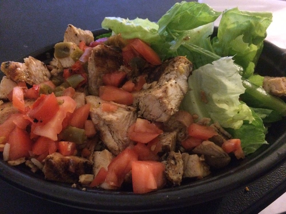 pollo tropical tropichop brown rice