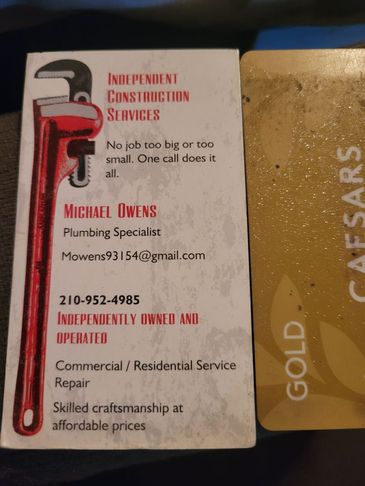 Independant Plumbing & Const Services