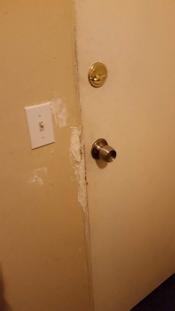 The Wall By Door To Our Room Looked Like It Had Been - Door That Looks Like A Wall The Wall By Door To Our Room Looked Like It Had Been - Door That Looks Like A Wall