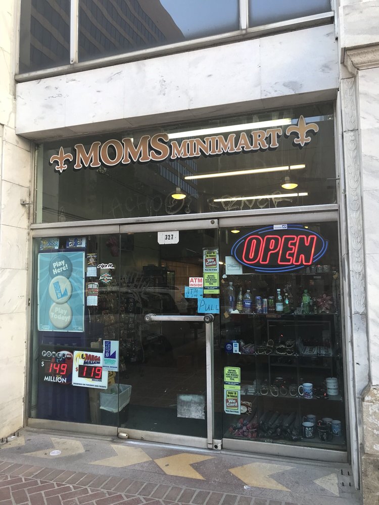 Moms Mini Mart Convenience Stores 327 Saint Charles Ave, Central Business District, New