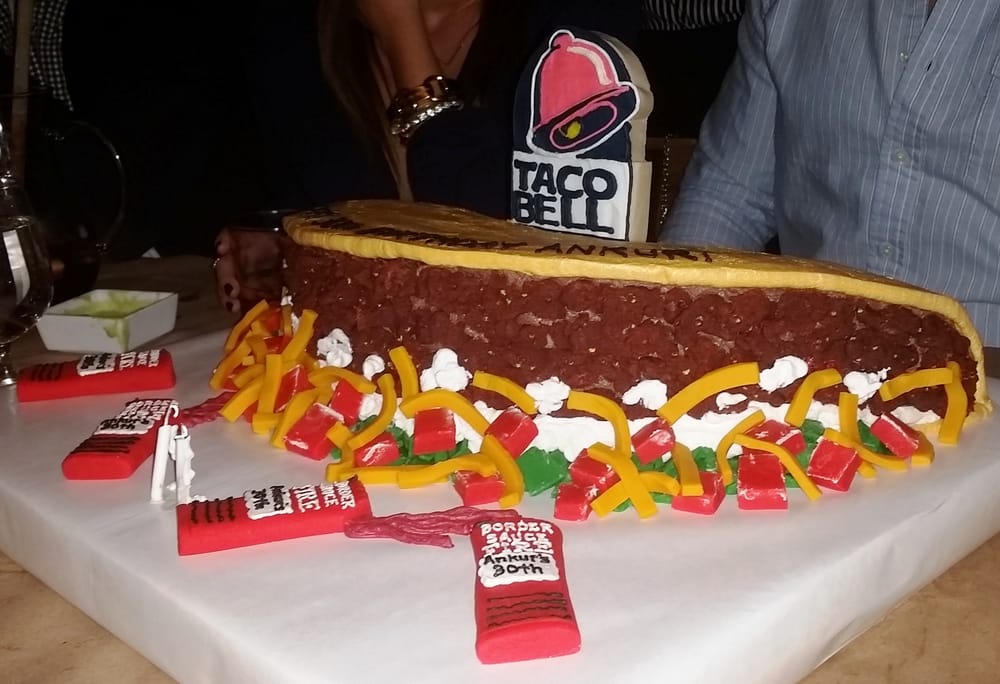 taco bell cake not