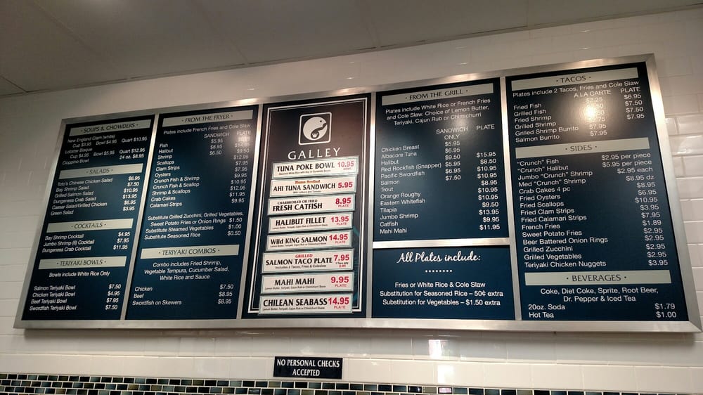 Galley at Fish King Last Updated June 2017 34 Photos & 20 Reviews